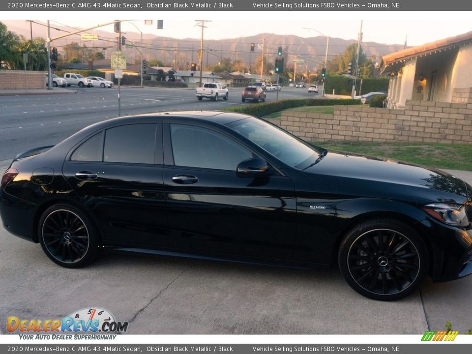 2020 Mercedes-Benz C AMG 43 4Matic Sedan Obsidian Black Metallic / Black Photo #12