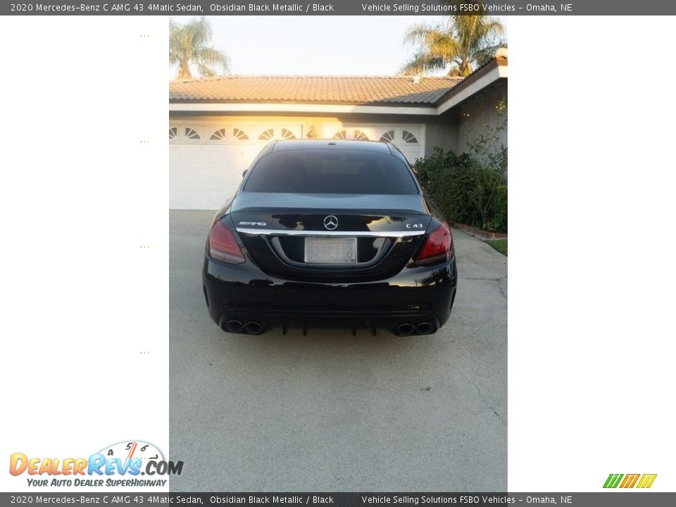 2020 Mercedes-Benz C AMG 43 4Matic Sedan Obsidian Black Metallic / Black Photo #13