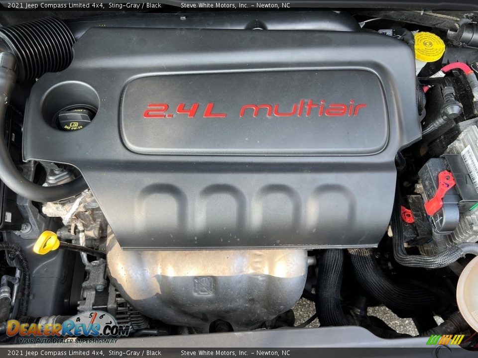 2021 Jeep Compass Limited 4x4 2.4 Liter SOHC 16-Valve VVT MultiAir 4 Cylinder Engine Photo #9