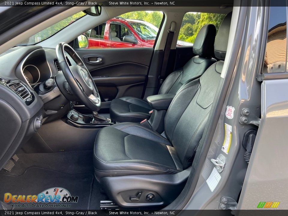 Front Seat of 2021 Jeep Compass Limited 4x4 Photo #10