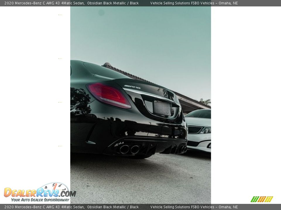 2020 Mercedes-Benz C AMG 43 4Matic Sedan Obsidian Black Metallic / Black Photo #14