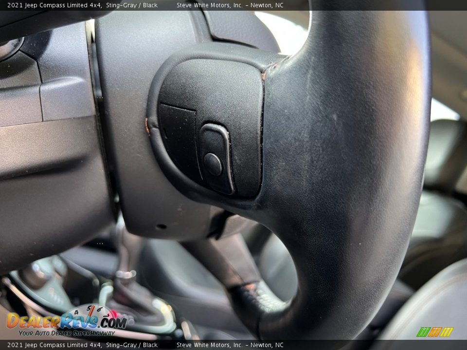 2021 Jeep Compass Limited 4x4 Steering Wheel Photo #12