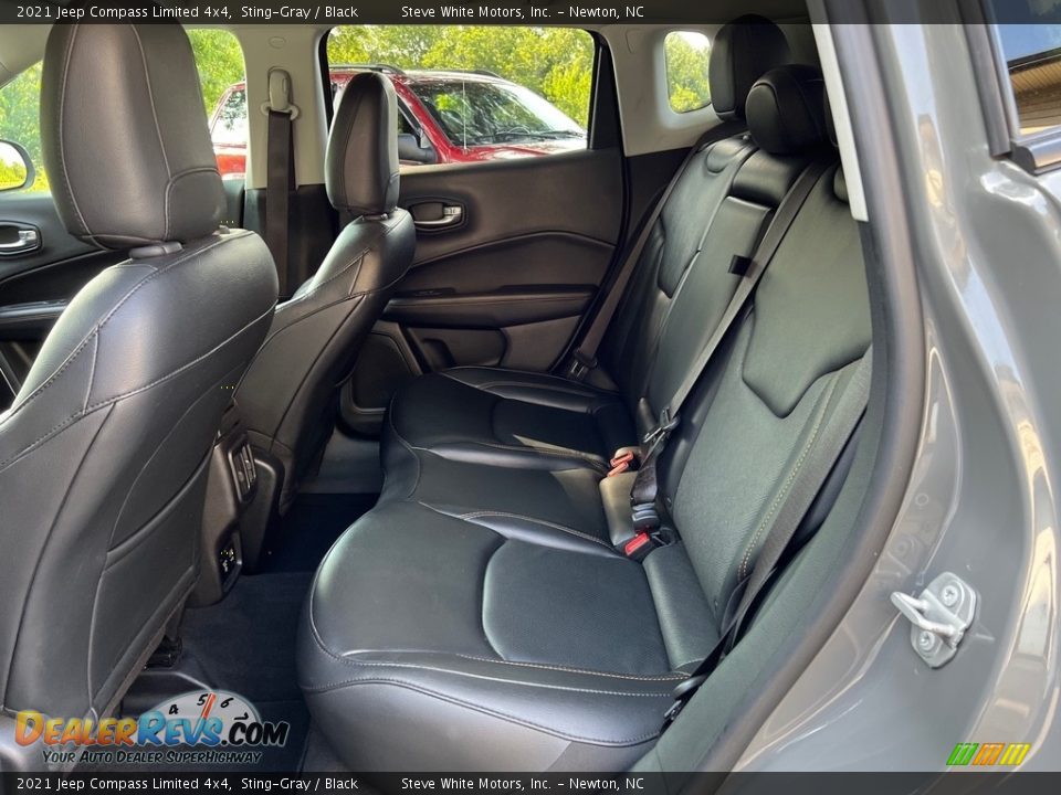 Rear Seat of 2021 Jeep Compass Limited 4x4 Photo #13