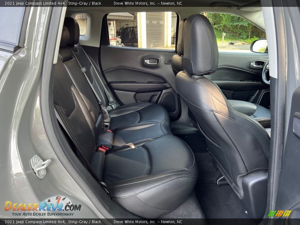 Rear Seat of 2021 Jeep Compass Limited 4x4 Photo #15