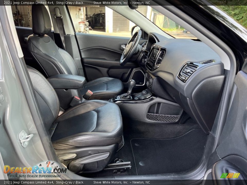 Front Seat of 2021 Jeep Compass Limited 4x4 Photo #16