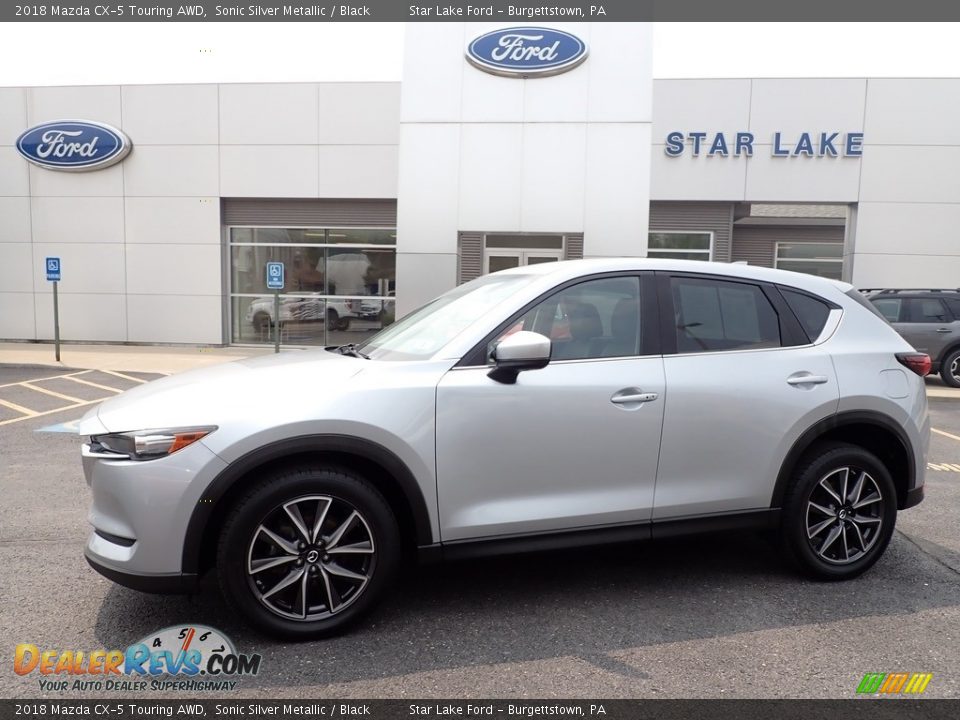 2018 Mazda CX-5 Touring AWD Sonic Silver Metallic / Black Photo #1