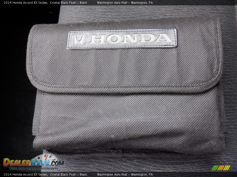2014 Honda Accord EX Sedan Crystal Black Pearl / Black Photo #25