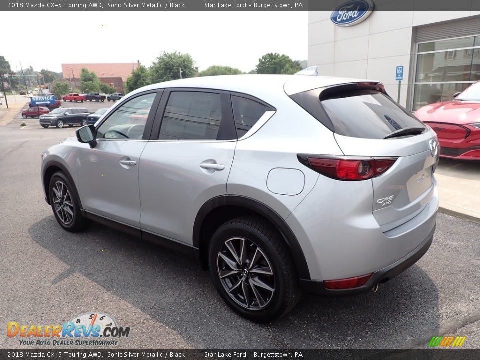 2018 Mazda CX-5 Touring AWD Sonic Silver Metallic / Black Photo #3