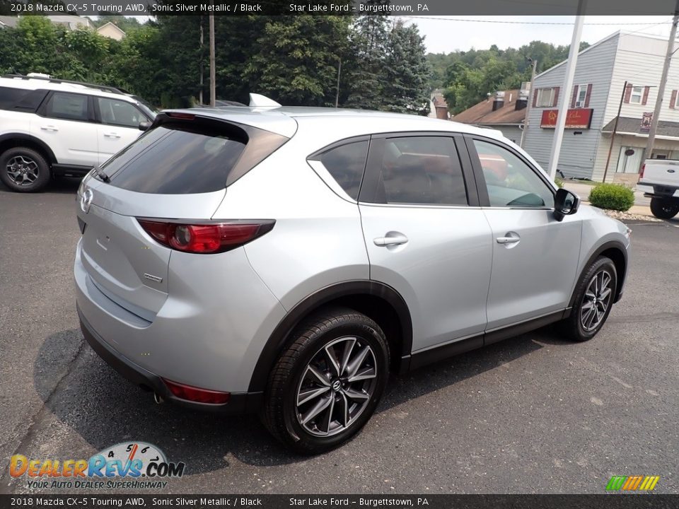 2018 Mazda CX-5 Touring AWD Sonic Silver Metallic / Black Photo #5