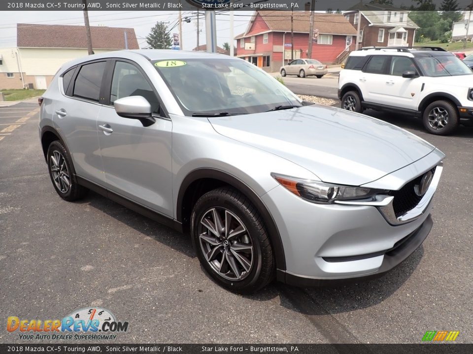 2018 Mazda CX-5 Touring AWD Sonic Silver Metallic / Black Photo #7