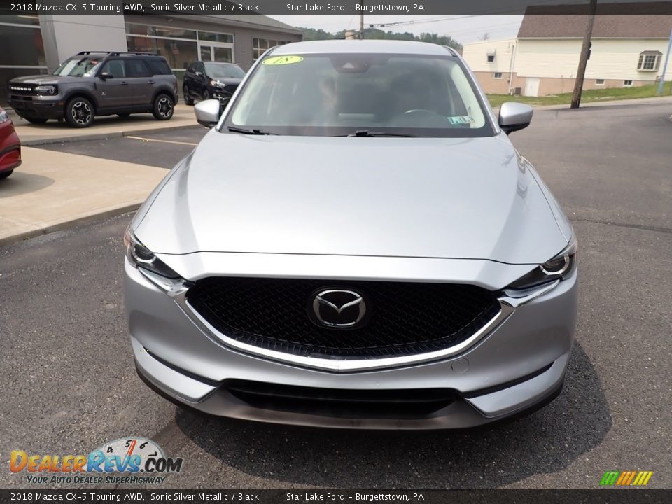 2018 Mazda CX-5 Touring AWD Sonic Silver Metallic / Black Photo #8