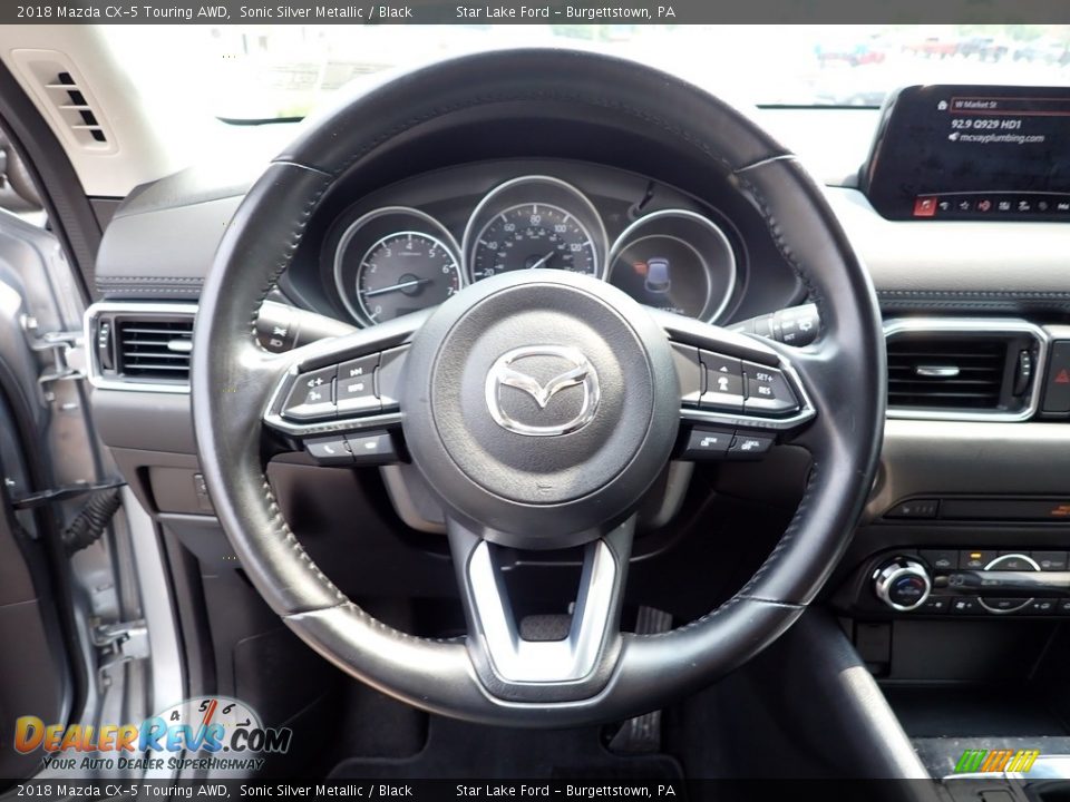 2018 Mazda CX-5 Touring AWD Sonic Silver Metallic / Black Photo #18