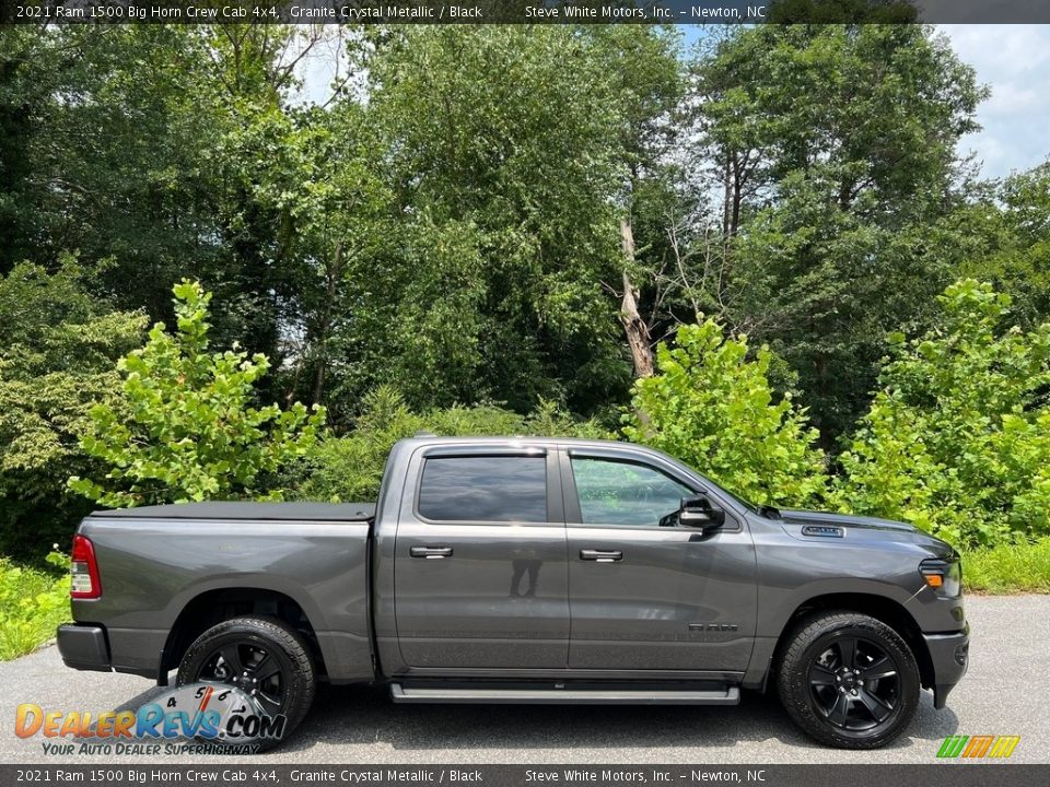 Granite Crystal Metallic 2021 Ram 1500 Big Horn Crew Cab 4x4 Photo #6
