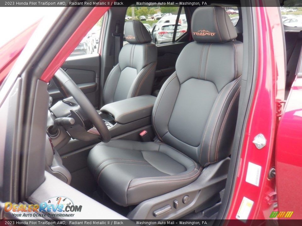 Front Seat of 2023 Honda Pilot TrailSport AWD Photo #16