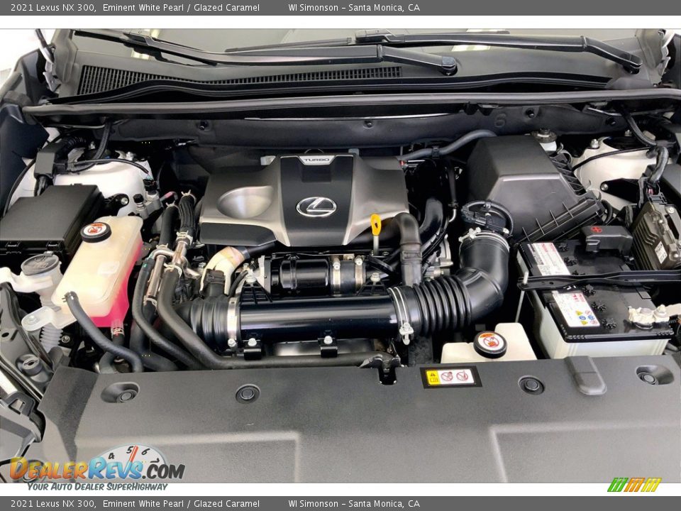 2021 Lexus NX 300 2.0 Liter Turbocharged DOHC 16-Valve VVT-i 4 Cylinder Engine Photo #9