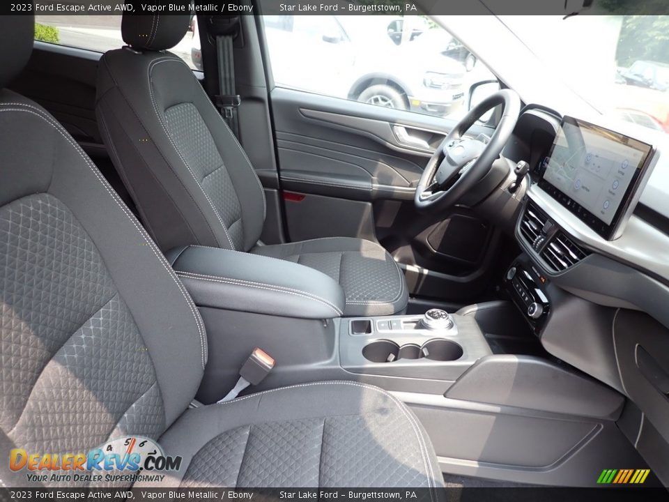 2023 Ford Escape Active AWD Vapor Blue Metallic / Ebony Photo #9