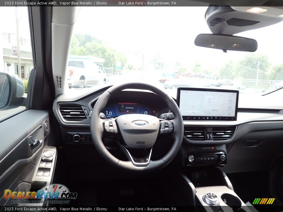 2023 Ford Escape Active AWD Vapor Blue Metallic / Ebony Photo #12