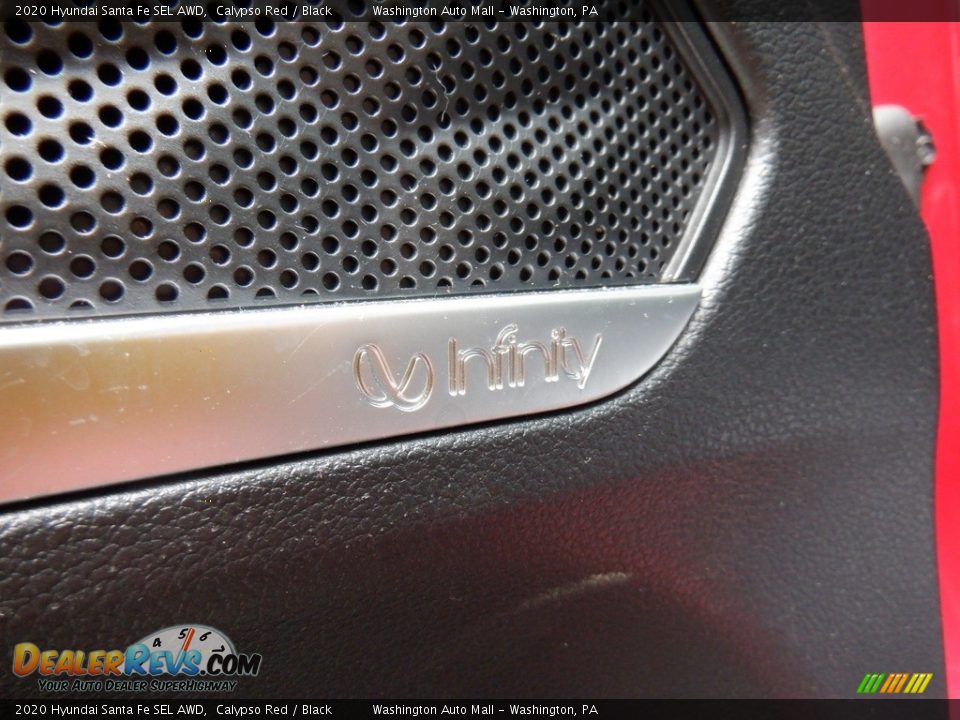 2020 Hyundai Santa Fe SEL AWD Calypso Red / Black Photo #11