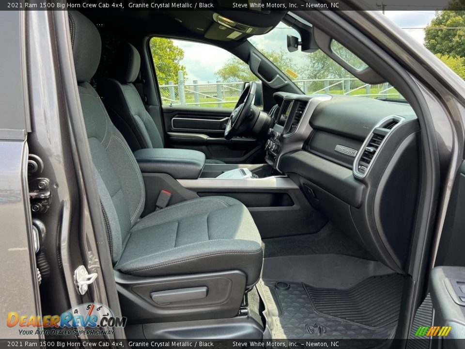 Front Seat of 2021 Ram 1500 Big Horn Crew Cab 4x4 Photo #19