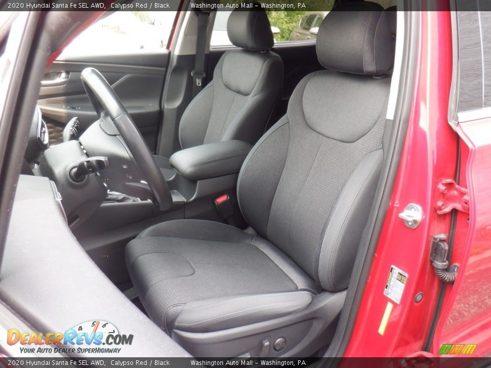 2020 Hyundai Santa Fe SEL AWD Calypso Red / Black Photo #13