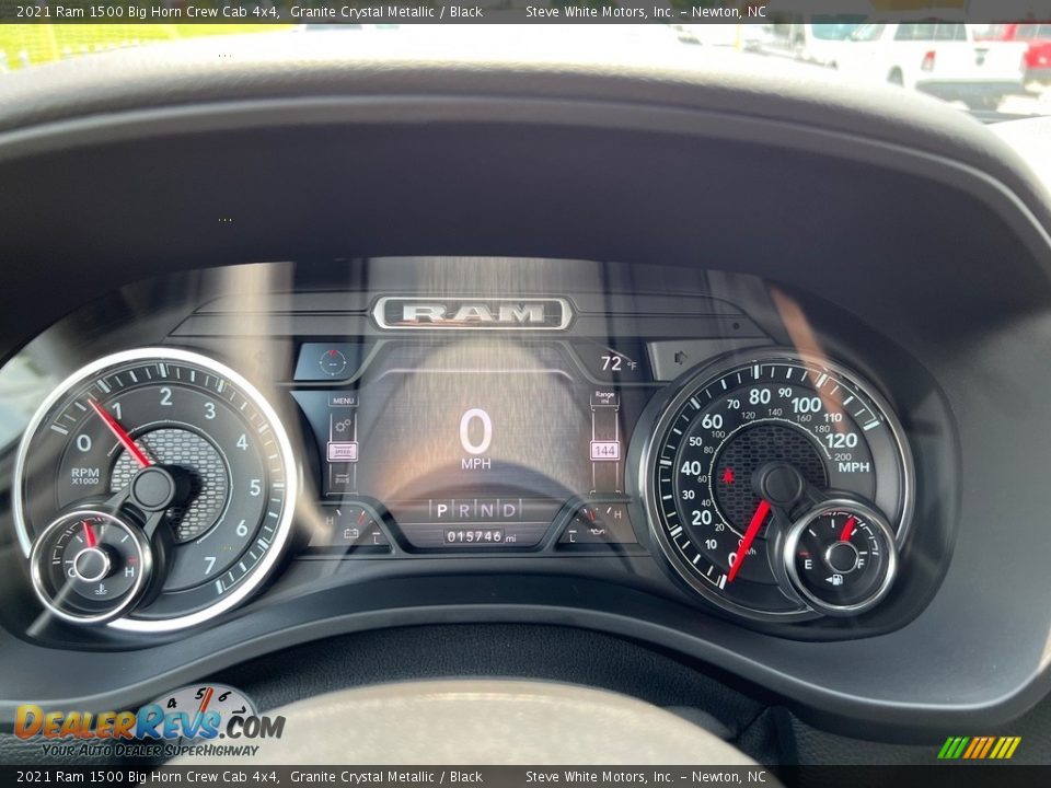 2021 Ram 1500 Big Horn Crew Cab 4x4 Gauges Photo #22