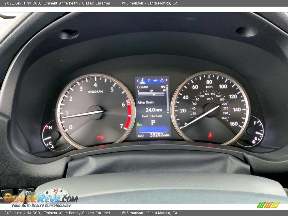 2021 Lexus NX 300 Gauges Photo #23