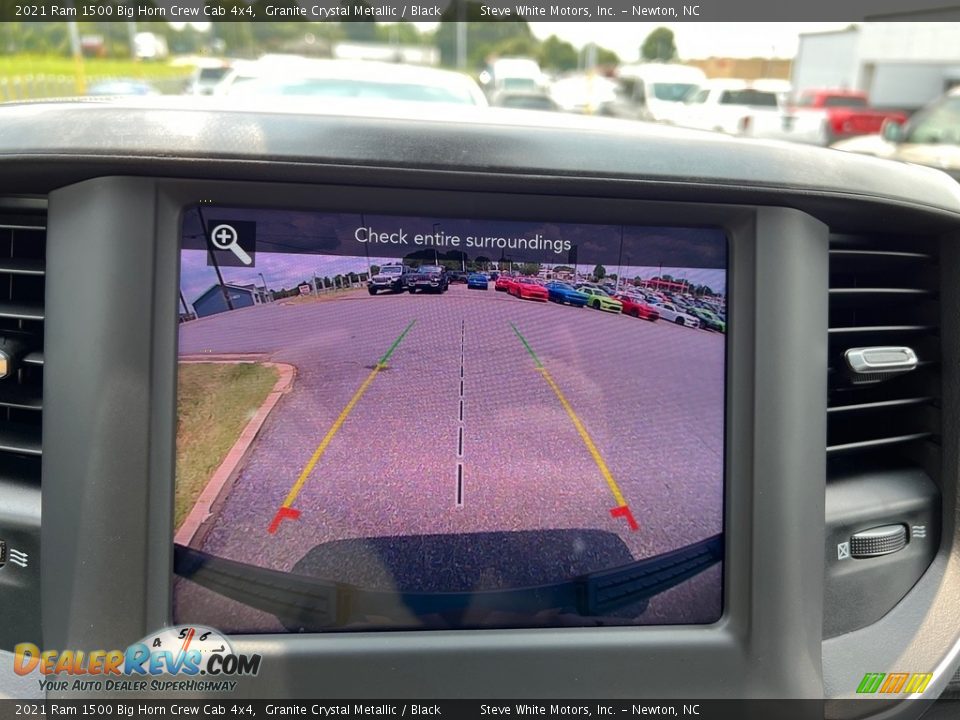2021 Ram 1500 Big Horn Crew Cab 4x4 Granite Crystal Metallic / Black Photo #26