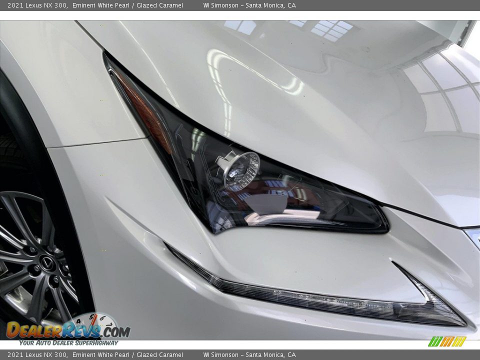 2021 Lexus NX 300 Eminent White Pearl / Glazed Caramel Photo #27