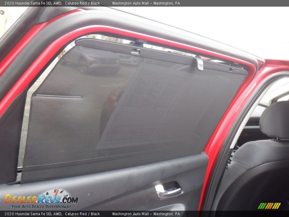 2020 Hyundai Santa Fe SEL AWD Calypso Red / Black Photo #28