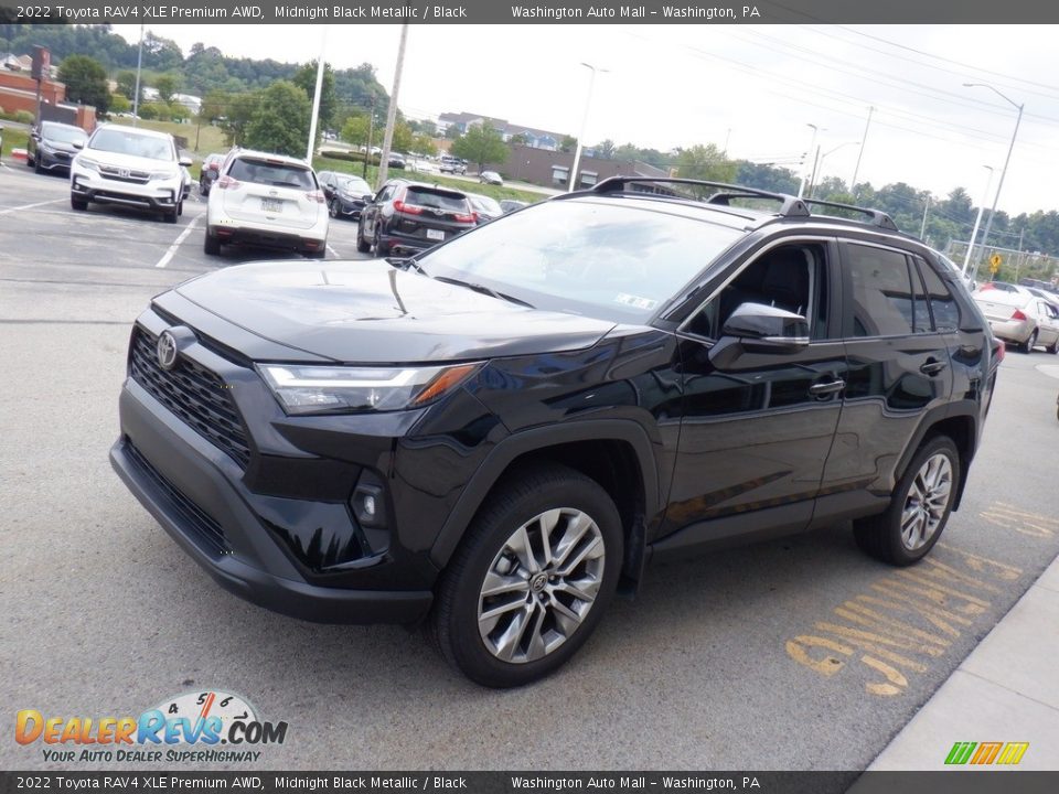 2022 Toyota RAV4 XLE Premium AWD Midnight Black Metallic / Black Photo #5