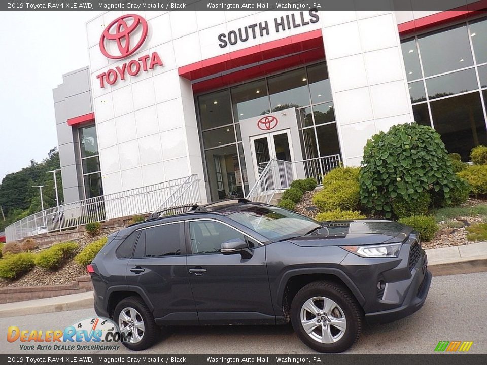 2019 Toyota RAV4 XLE AWD Magnetic Gray Metallic / Black Photo #2