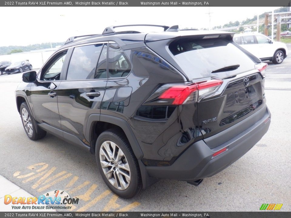 2022 Toyota RAV4 XLE Premium AWD Midnight Black Metallic / Black Photo #7