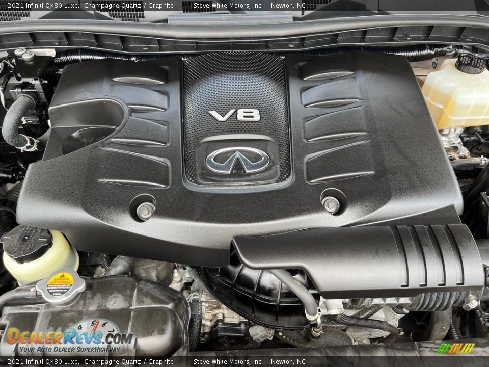 2021 Infiniti QX80 Luxe 5.6 Liter DOHC 32-Valve CVTCS V8 Engine Photo #9