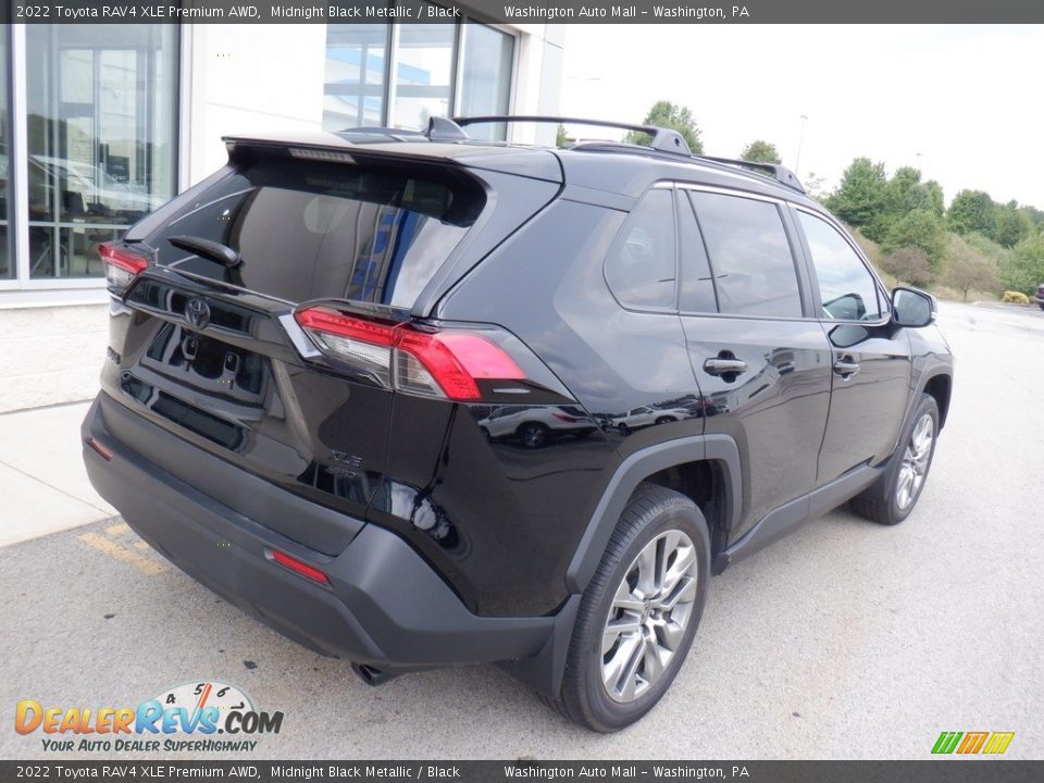 2022 Toyota RAV4 XLE Premium AWD Midnight Black Metallic / Black Photo #9