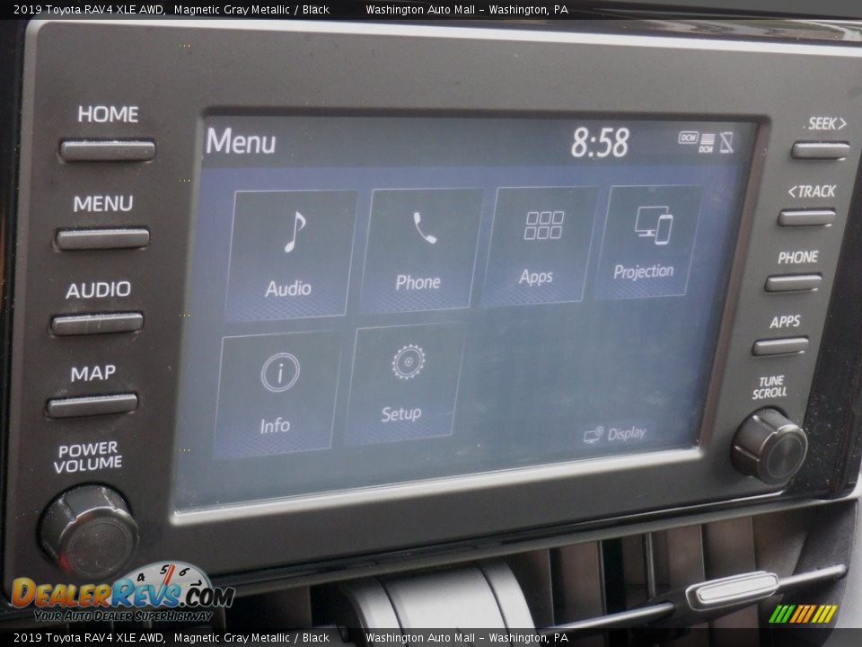 2019 Toyota RAV4 XLE AWD Magnetic Gray Metallic / Black Photo #6