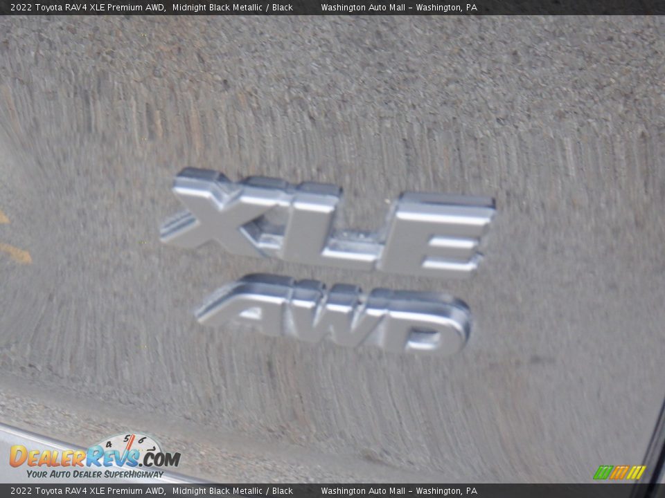 2022 Toyota RAV4 XLE Premium AWD Midnight Black Metallic / Black Photo #10