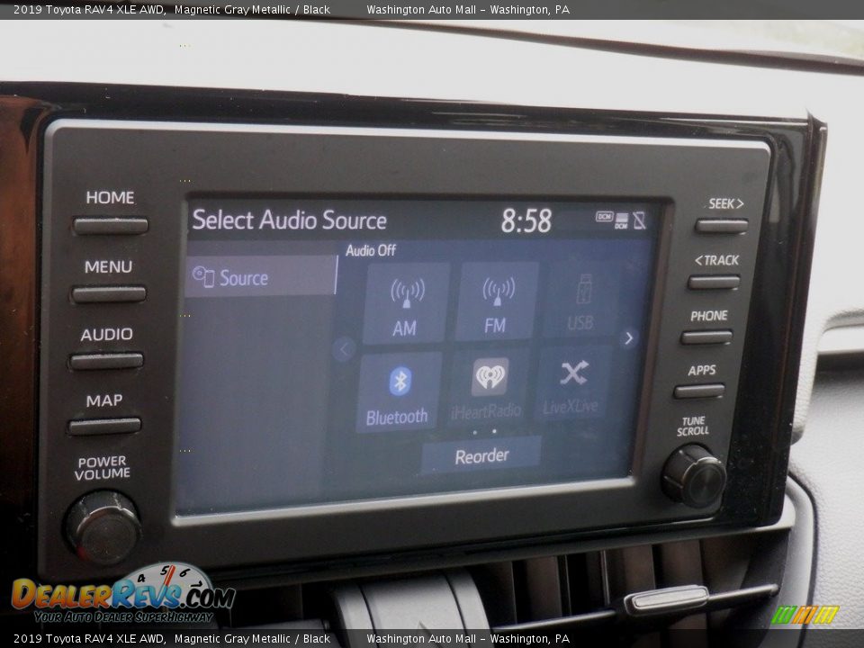 2019 Toyota RAV4 XLE AWD Magnetic Gray Metallic / Black Photo #9