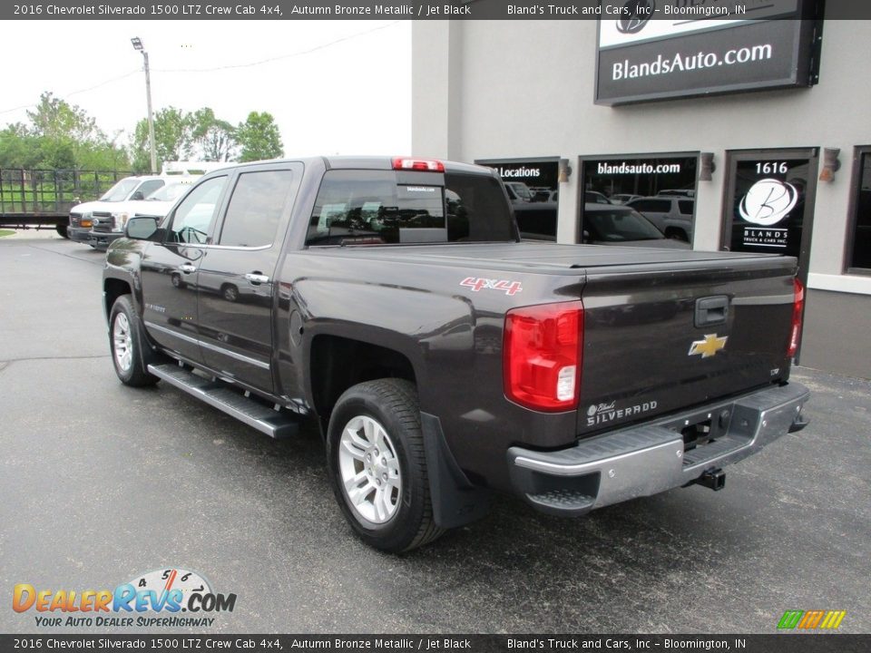 2016 Chevrolet Silverado 1500 LTZ Crew Cab 4x4 Autumn Bronze Metallic / Jet Black Photo #3