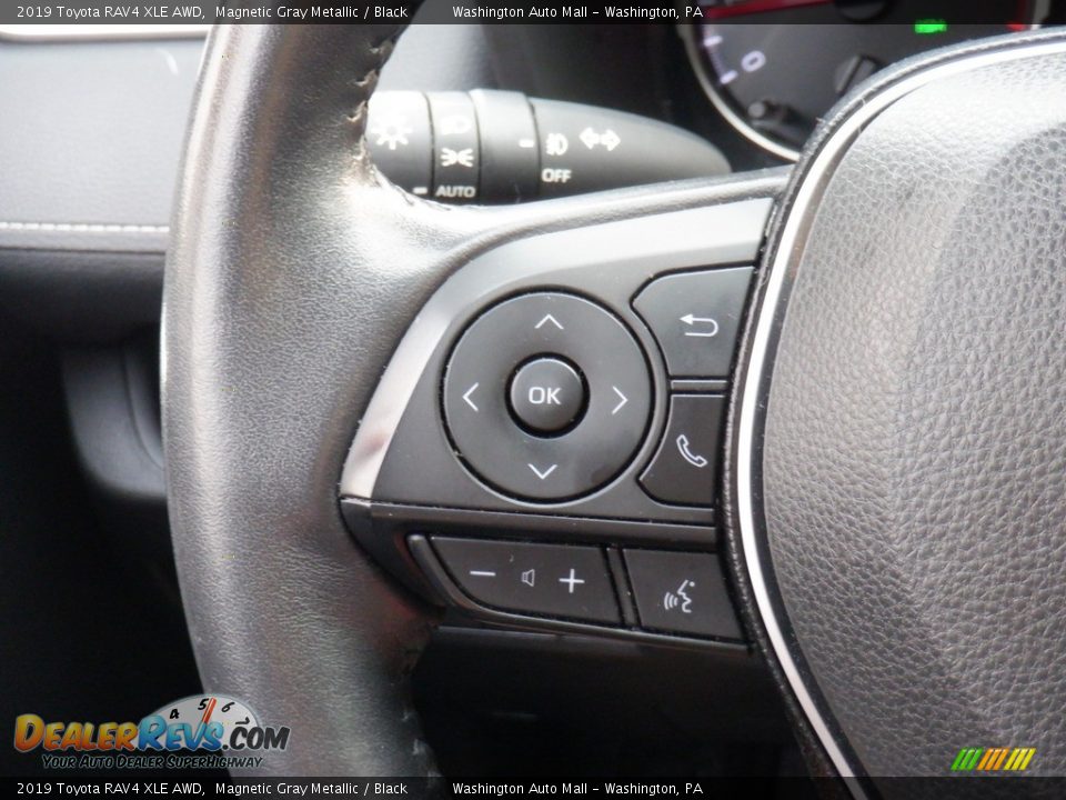 2019 Toyota RAV4 XLE AWD Magnetic Gray Metallic / Black Photo #11