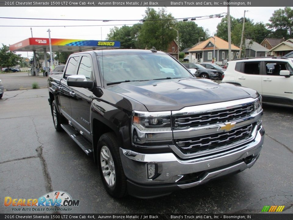 2016 Chevrolet Silverado 1500 LTZ Crew Cab 4x4 Autumn Bronze Metallic / Jet Black Photo #5