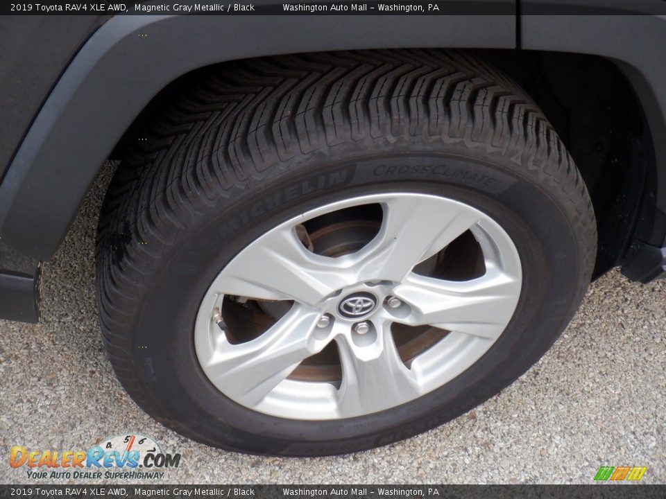 2019 Toyota RAV4 XLE AWD Magnetic Gray Metallic / Black Photo #14