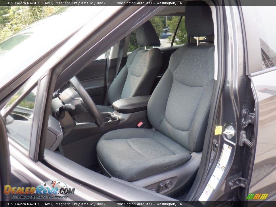 2019 Toyota RAV4 XLE AWD Magnetic Gray Metallic / Black Photo #25