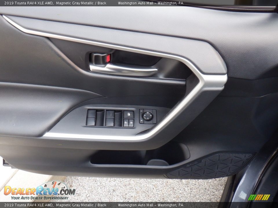 2019 Toyota RAV4 XLE AWD Magnetic Gray Metallic / Black Photo #27