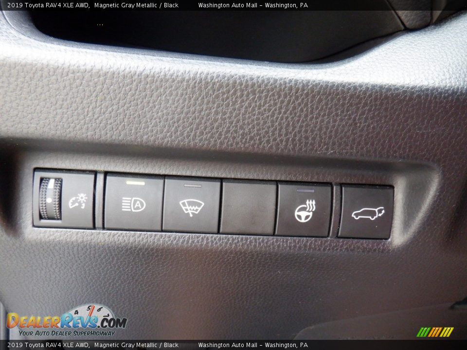 2019 Toyota RAV4 XLE AWD Magnetic Gray Metallic / Black Photo #28