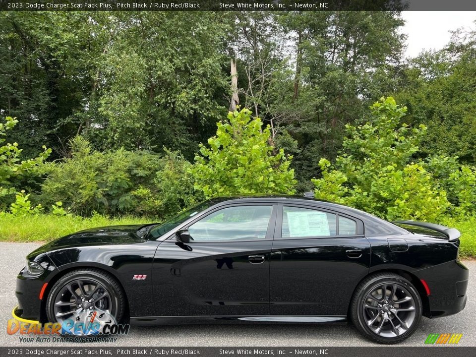 Pitch Black 2023 Dodge Charger Scat Pack Plus Photo #1