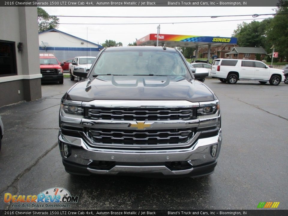 2016 Chevrolet Silverado 1500 LTZ Crew Cab 4x4 Autumn Bronze Metallic / Jet Black Photo #26