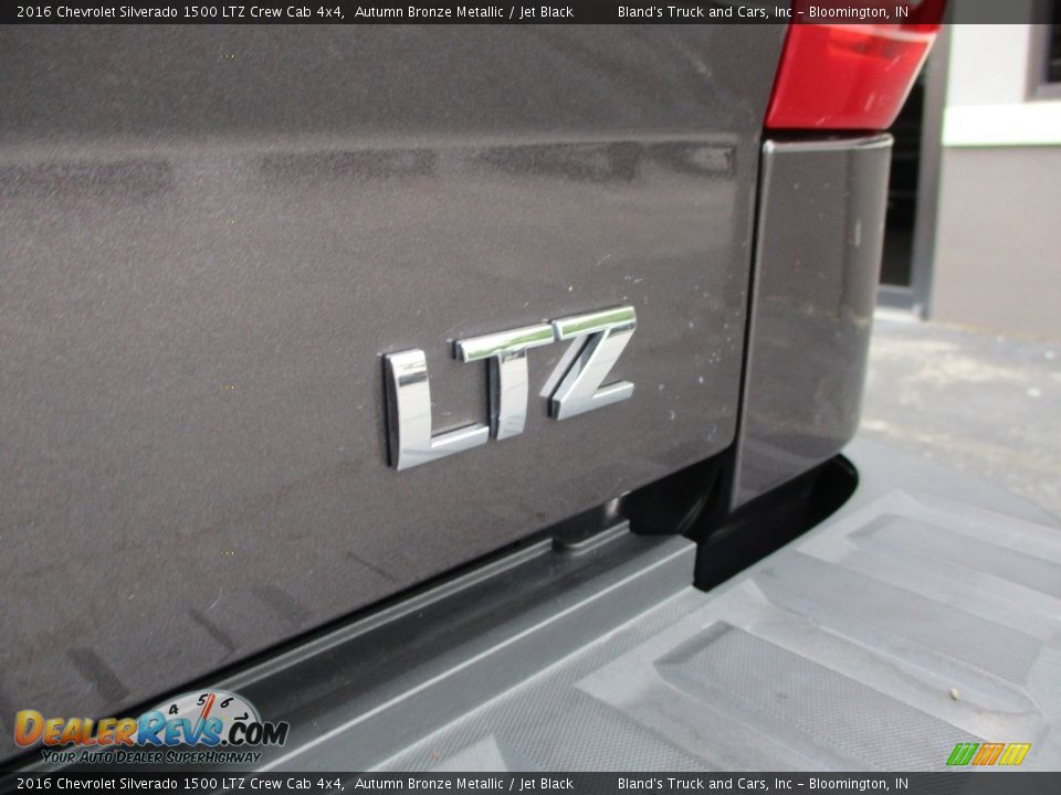 2016 Chevrolet Silverado 1500 LTZ Crew Cab 4x4 Autumn Bronze Metallic / Jet Black Photo #29