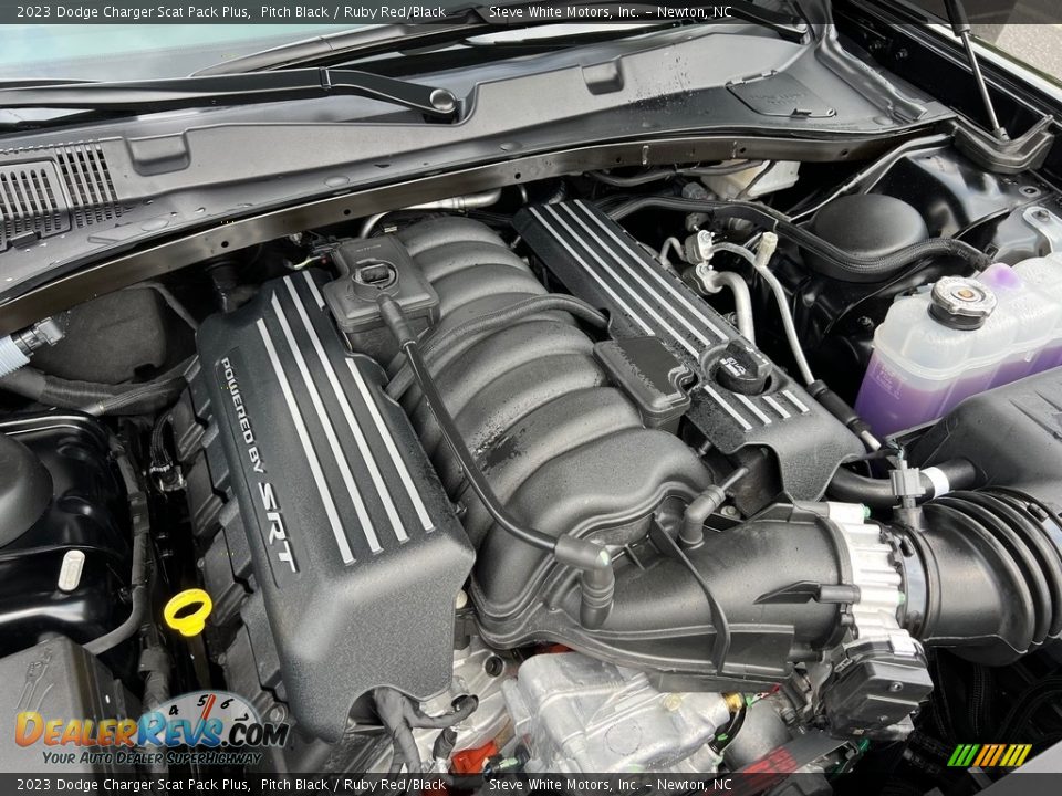 2023 Dodge Charger Scat Pack Plus 392 SRT 6.4 Liter HEMI OHV 16-Valve VVT MDS V8 Engine Photo #9