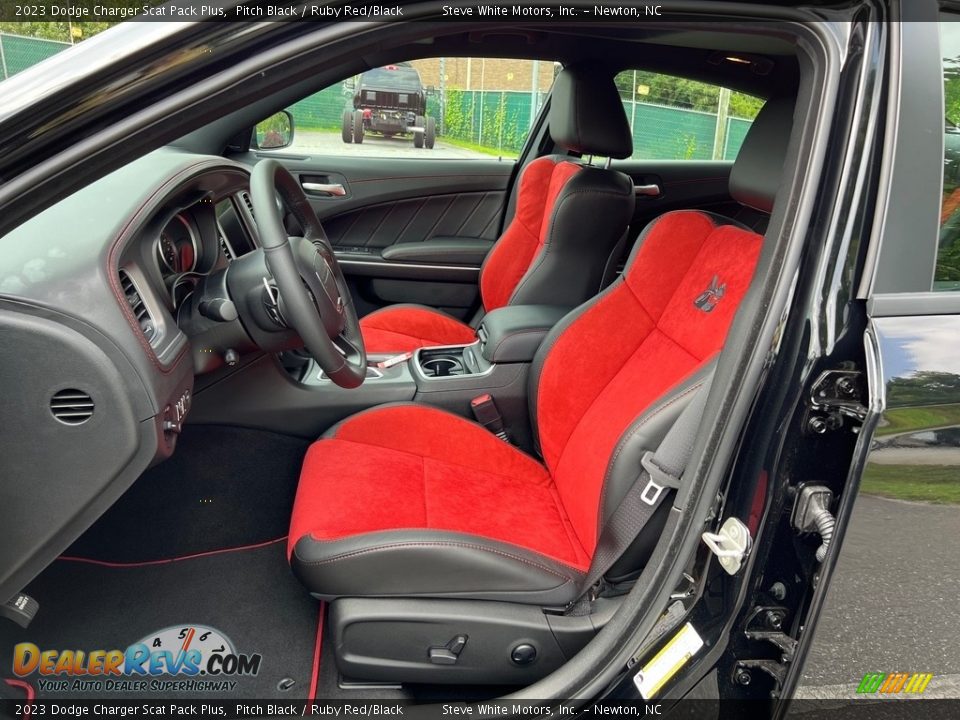 Ruby Red/Black Interior - 2023 Dodge Charger Scat Pack Plus Photo #11