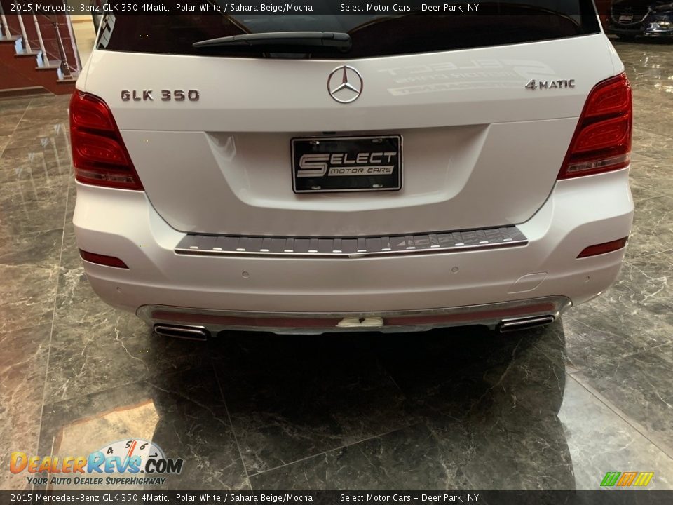 2015 Mercedes-Benz GLK 350 4Matic Polar White / Sahara Beige/Mocha Photo #5